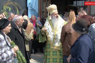 Duminica Floriilor la Catedrala Mitropolitană din Iași