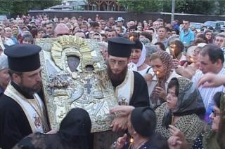Icoana Maicii Domnului de la Giurgeni, în pelerinaj la Bacău