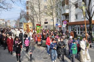 Pelerinajul de Florii în Eparhia Iaşilor