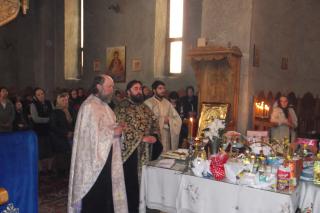 Program liturgic specific Postului Mare, în Parohia Breazu