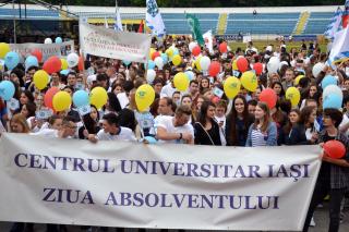 (Video) Marșul Absolvenților la Iași