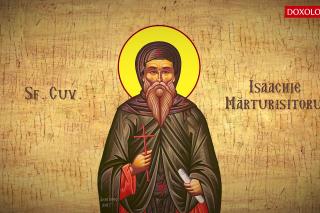 Troparul Sfântului Cuvios Isaachie Mărturisitorul