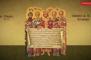 Troparul Sfinților Părinți de la Sinodul al II-lea Ecumenic
