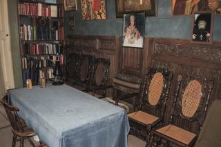 Biroul și casa Părintelui Sofronie Saharov de la Mănăstirea Essex, Anglia