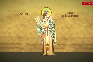 Troparul Sfântului Ierarh Chiril, Arhiepiscopul Alexandriei