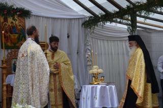 Hram la Mănăstirea Guranda din județul Botoșani