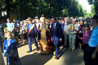 Moaştele Sfinţilor Andrei şi Pantelimon, la Bacău