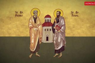 Troparul Sfinților Apostoli Petru și Pavel