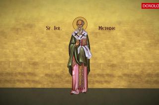 Troparul Sfântului Ierarh Metodie, Patriarhul Constantinopolului