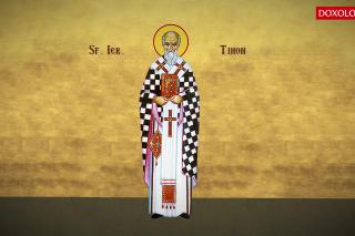 (Video) Troparul Sfântului Ierarh Tihon, Episcopul Amatundei