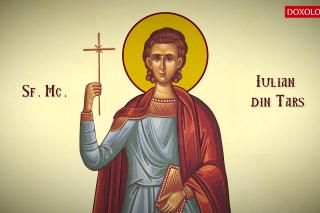 Troparul Sfântului Mucenic Iulian din Tars