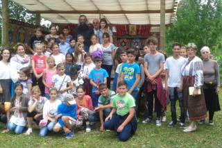Tabără de vară în Parohia Agăș, Protopopiatul Moinești