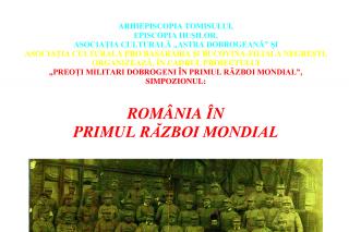 Eveniment de comemorare a preoţilor militari din Primul Război Mondial