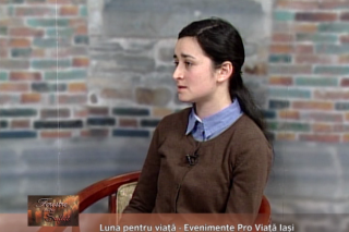 Luna pentru viață - evenimente Pro Viata Iași 2016 - Sorina Nicoleta Hîngănescu
