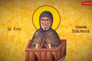 Troparul Sfântului Cuvios Simeon Stâlpnicul