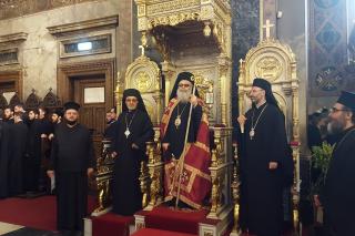 Cuvântul Înaltpreasfințitului Teofan la întâmpinarea Patriarhului Antiohiei și Întregului Orient