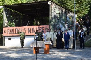 Slujbă de Te-Deum, la aniversarea a 22 de ani de la înfiinţarea Batalionului 151 Infanterie „Războieni”