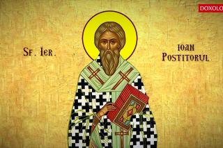 Troparul Sfântului Ierarh Ioan Postitorul, Patriarhul Constantinopolului