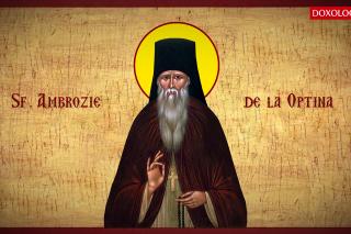 (Video) Troparul Sfântului Ambrozie de la Optina