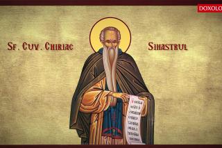 Troparul Sfântului Cuvios Chiriac Sihastrul