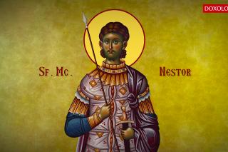 Troparul Sfântului Mucenic Nestor