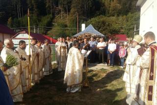 Jertfa credincioşilor din Păltiniş, încununată prin slujba Sfinţirii