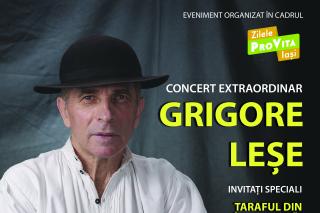 Eveniment artistic de excepţie susţinut de Grigore Leşe