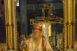 Liturghie Arhierească în aşteptarea delegaţiei din Cipru (galerie FOTO)