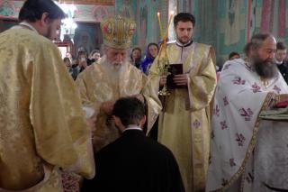 20 de ani de slujire preoțească, serbați prin Liturghie arhierească