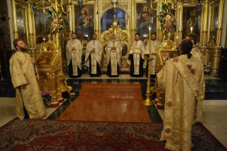 Priveghere la Catedrala Mitropolitană din Iaşi