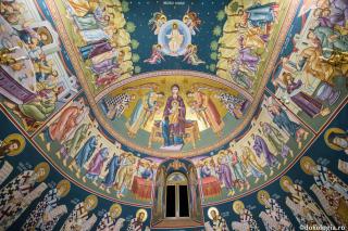pictură în Sfântul Altar