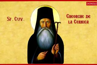 Troparul Sfântului Cuvios Gheorghe de la Cernica