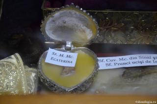 moaștele Sfintei Ecaterina