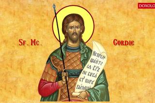 Troparul Sfântului Mucenic Gordie
