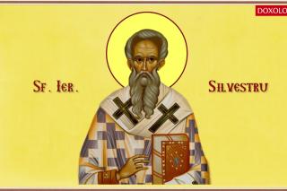 Troparul Sfântului Ierarh Silvestru, Episcopul Romei