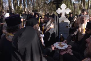 Slujbă de Parastas și Liturghie arhierească, la Mănăstirea Sihăstria-Neamț