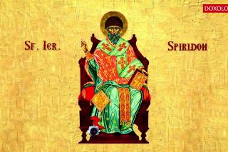 Troparul Sfântului Ierarh Spiridon, Episcopul Trimitundei