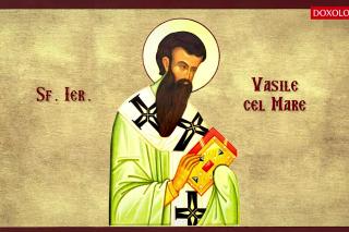 Troparul Sfântului Ierarh Vasile cel Mare