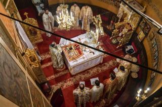Sfântul Grigorie de Nyssa, sărbătorit la Biserica „Domniţa Bălaşa” din Capitală