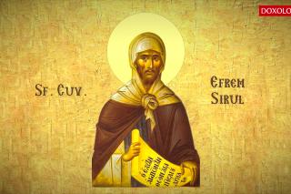 Troparul Sfântului Cuvios Efrem Sirul