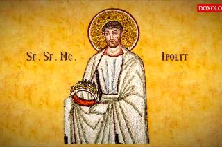 Troparul Sfântului Sfințit Mucenic Ipolit, Episcopul Romei