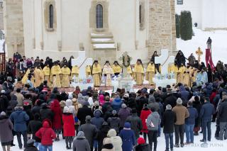 Boboteaza la Mănăstirea Putna