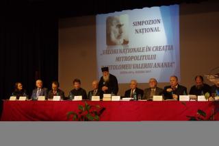 „Valori naţionale în creaţia Mitropolitului Bartolomeu Anania“