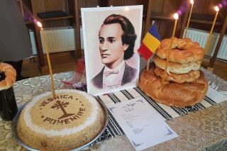Mihai Eminescu pomenit la Schitul Vovidenia, la împlinirea a 167 de ani de la naștere