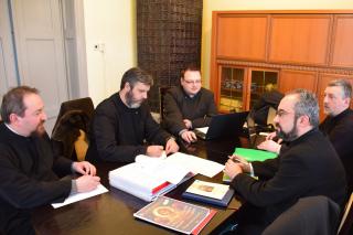 Şedinţă de lucru a Biroului de catehizare la Piatra-Neamţ