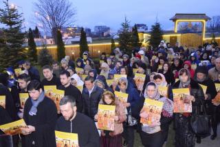Procesiune cu icoane la Paraclisul Catedralei Mântuirii Neamului