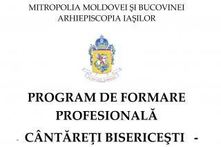 Cursuri practice pentru cântăreţii bisericeşti, în strana Mănăstirii Golia