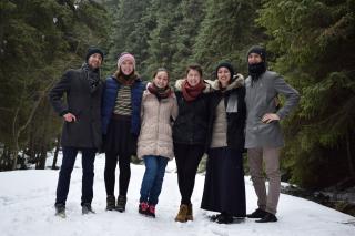 Echipa emisiunii „Tineri către tineri“, în excursie pe Rarău