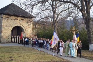 Procesiune de Ziua Ortodoxiei la Târgu Ocna