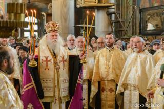 Procesiune în ajun de Florii la Iași (galerie FOTO)